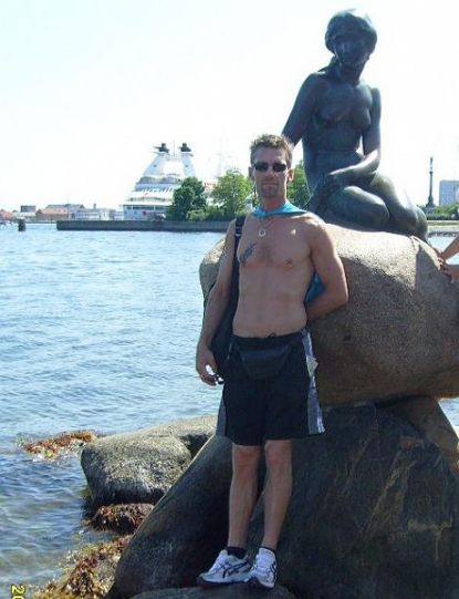 me at the little mermaid - mig ved den lille havfrue summer 2008